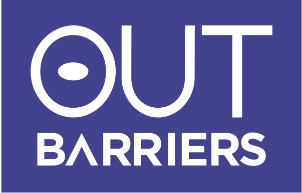 Logo Outbarriers Blanco y Negro